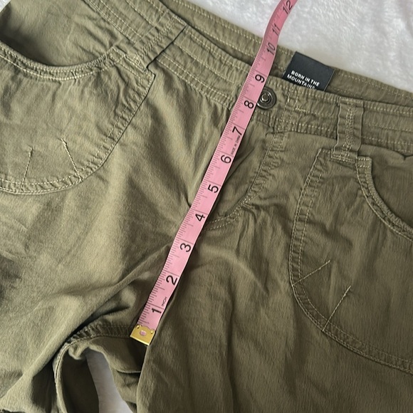 KUHL Women Kontra 6" Inseam Pockets Stretch UPF 50 Outdoor Hiking Shorts 8 Green - Picture 6 of 10